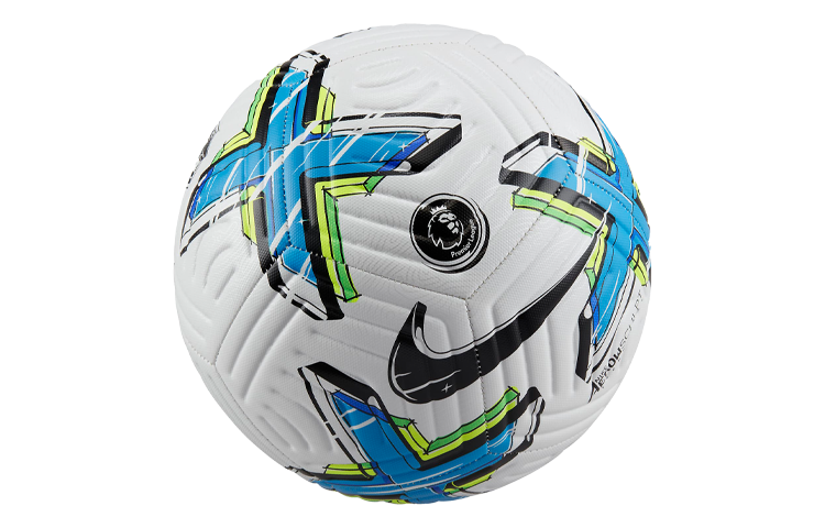 Nike Soccer Ball Size 5 PU Premier League Blue/White Durable for Men & Women. DN3604-104