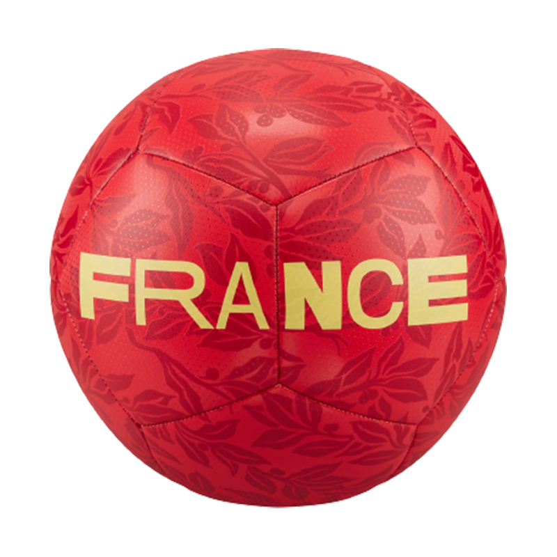 Lookbook 耐克足球5号球 大学红/健身红/土星金 法国球场专用 dq7285-657-5