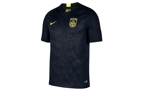 Nike Soccer Jersey Away AU Player Edition Dri-FIT T-Shirt Black 925486-010