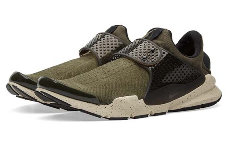 Lookbook 耐吉 Sock Dart「軍綠色」819686-300