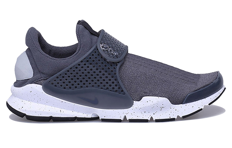 Lookbook Nike Sock Dart 魔術貼 輕便低筒運動休閒鞋 男女同款 灰綠
