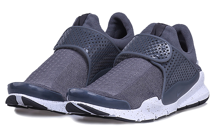 Shop Nike Sock Dart 魔術貼 輕便低筒運動休閒鞋 男女同款 灰綠