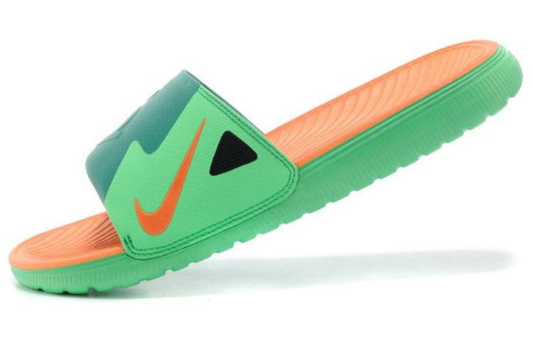 Shop Nike Solarsoft Kd 滑梯 橙藍 拖鞋