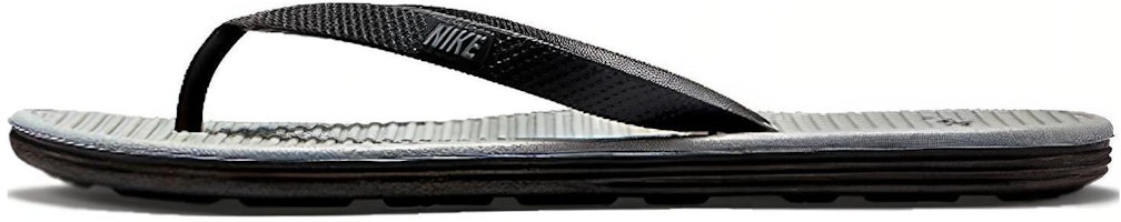 Nike Solarsoft Thong 2 'Black Cool Grey' 488160-090 Nike Solarsoft Thong 2 'Black Cool Grey' 488160-090