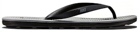 Order 耐克Solarsoft Thong 2 黑色冷灰配色凉拖鞋 488160-090