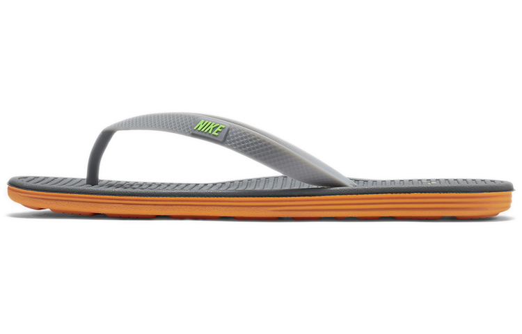 Buy Sandal Pria Nike Solarsoft Thong 2 Abu-abu Tua情侣便鞋 488160-030