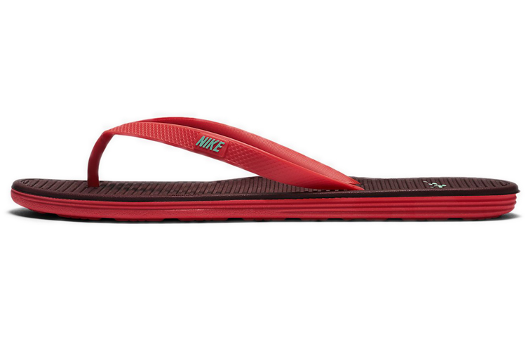 Nike Solarsoft Thong 2 Red Brown Slippers Redbrown 488160-607