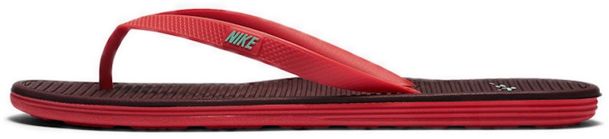 Nike Solarsoft Thong 2 Red Brown Slippers Redbrown 488160-607 Nike Solarsoft Thong 2 Red Brown Slippers Redbrown 488160-607