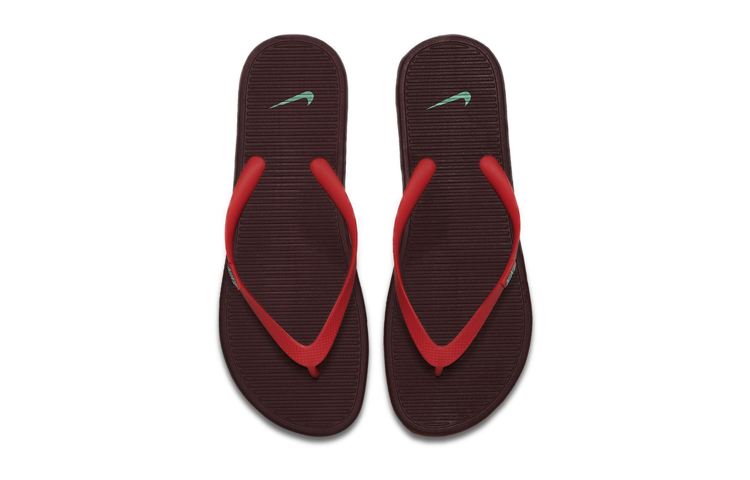 Order Nike Solarsoft Thong 2 Rot Braun Sandalen Zehentrenner Rotbraun 488160-607