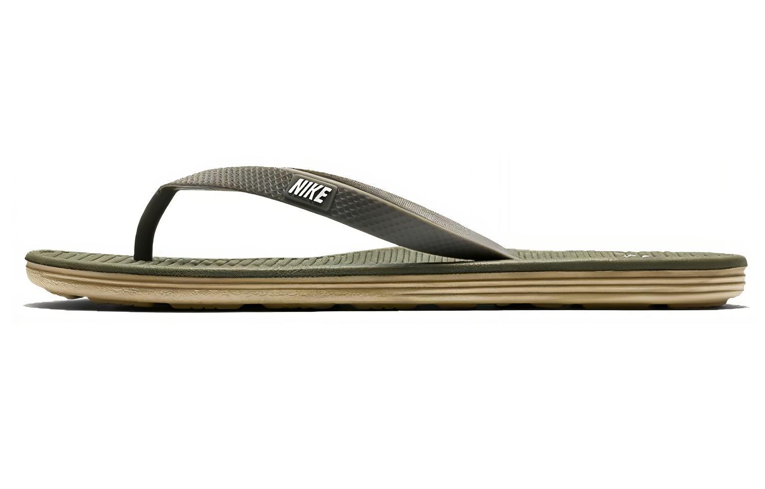 Nike Solarsoft Thong Green Slippers 488160-308