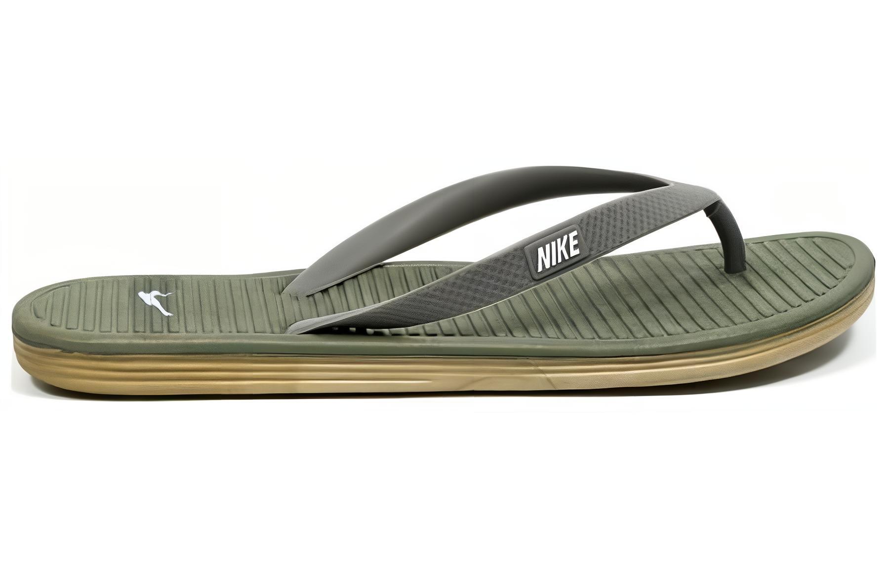 Lookbook Selipar Nike Solarsoft Thong Hijau 488160-308