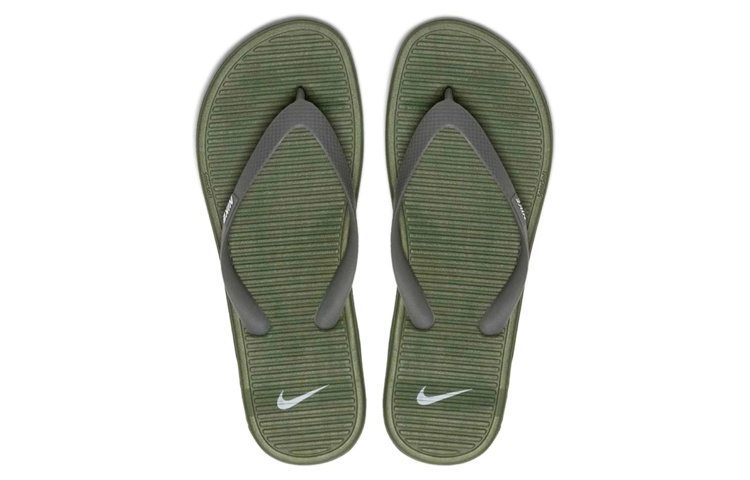 Shop Selipar Nike Solarsoft Thong Hijau 488160-308