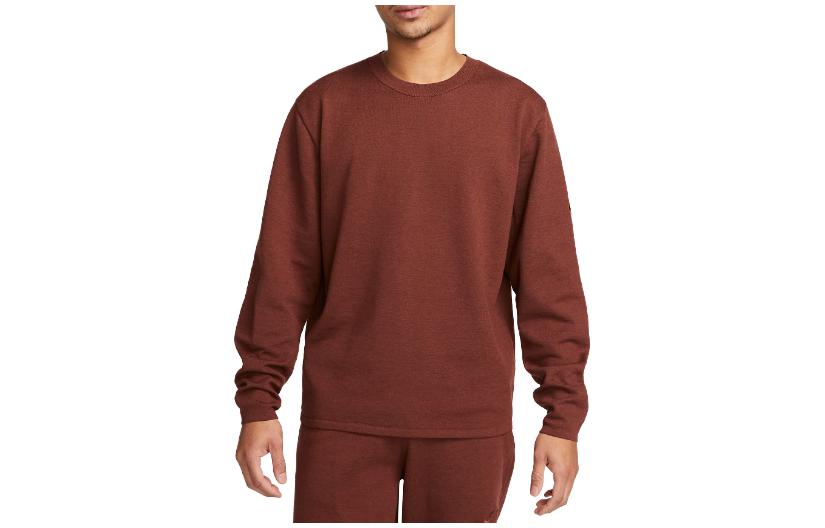 Nike Solid Brown Sweatshirt DV9974-231