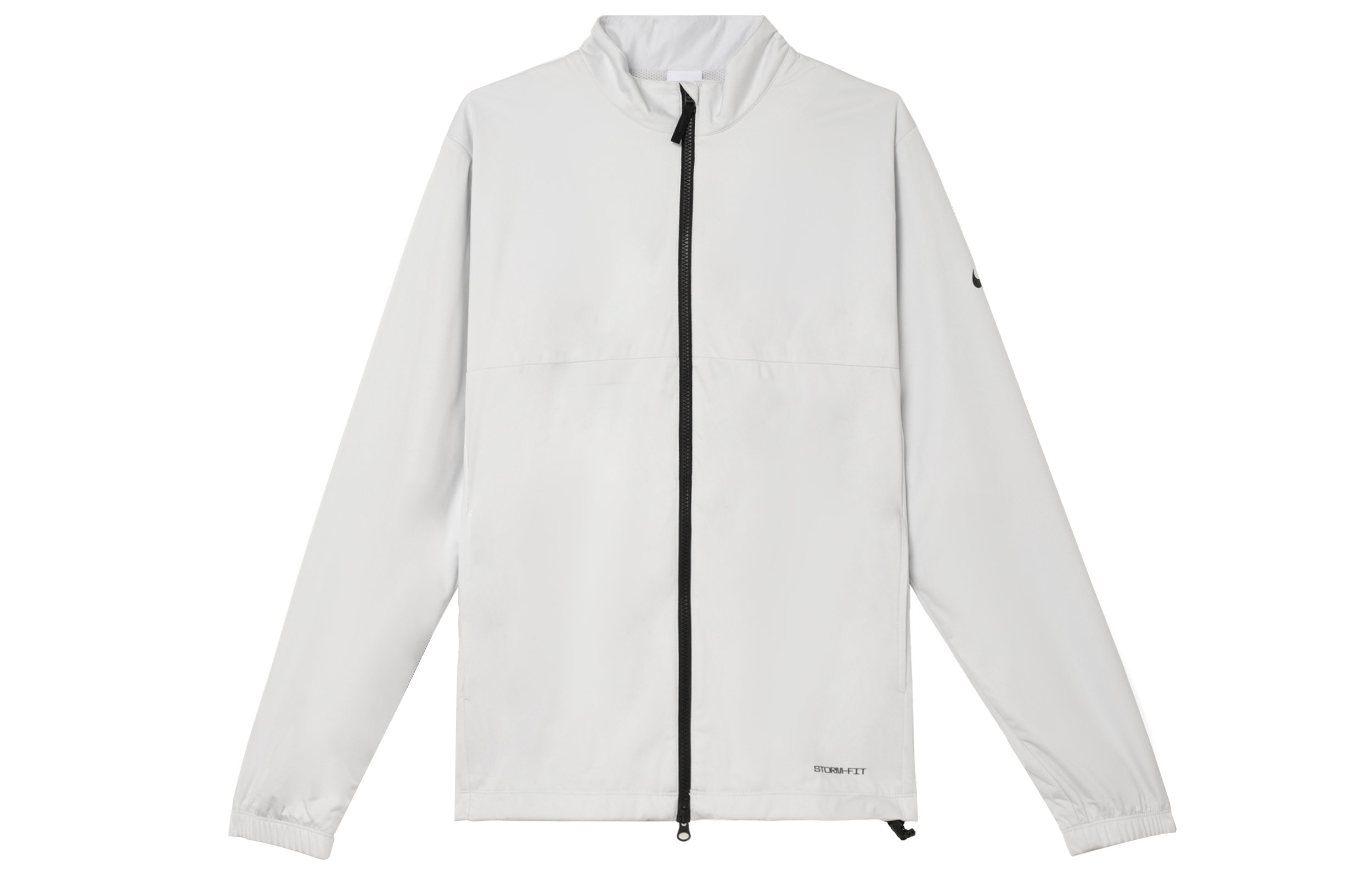 Nike Solid Color Casual Stand Collar Jacket - White DA2868-025