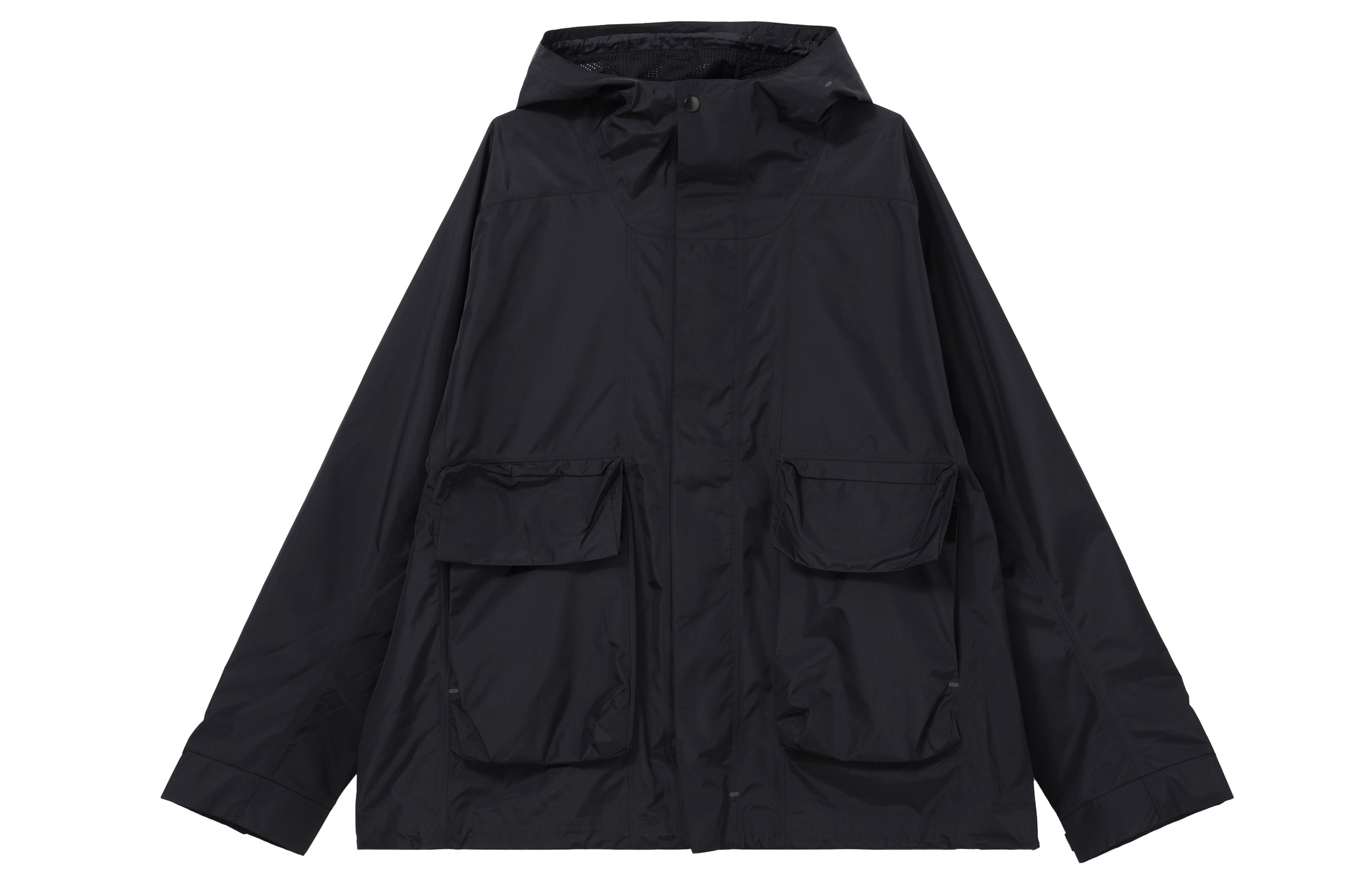 Nike Solid Color Hooded Casual Outdoor Long-Sleeve Jacket Black DQ4273-010