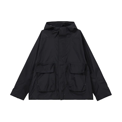 Nike Solid Color Hooded Casual Outdoor Long-Sleeve Jacket Black DQ4273-010