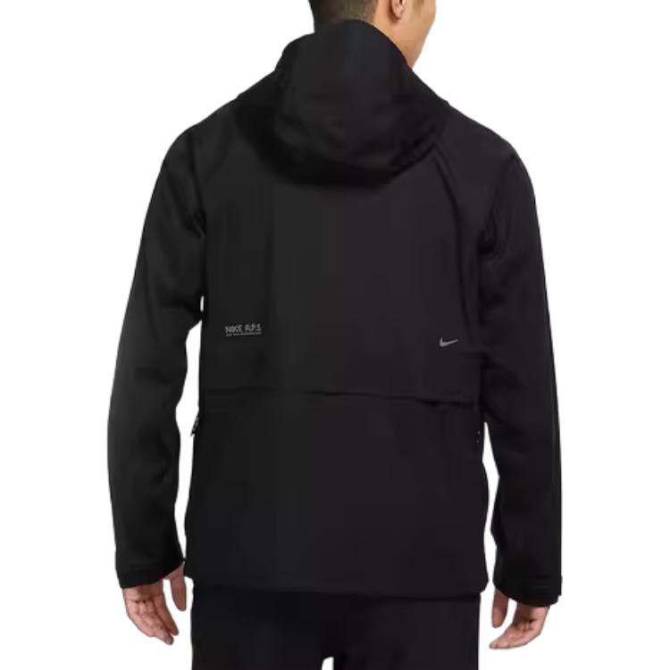 Details for Chaqueta con Capucha Nike Color Sólido para Hombre - Negra DQ6641-010