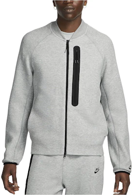 Nike Solid Color Jacket with Ribbed Hem Grey FB8008-063 Buy Nike Solid Color Jacket with Ribbed Hem Grey FB8008-063