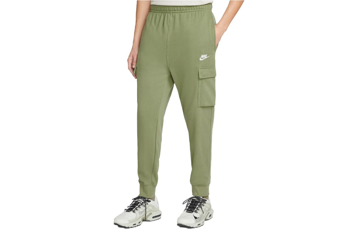 Nike Solid Color Jogger Cargo Pants Green CZ9954-334
