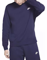Nike Solid Color Logo Embroidered Crewneck Oversized Sweatshirt Unisex BV2662-410