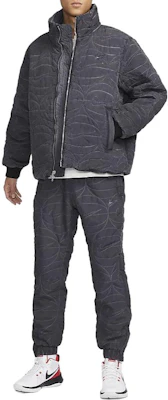 Nike Solid Color Stand Collar Zip-Up Warm Casual Jacket FB7102-010 Shop Nike Solid Color Stand Collar Zip-Up Warm Casual Jacket FB7102-010