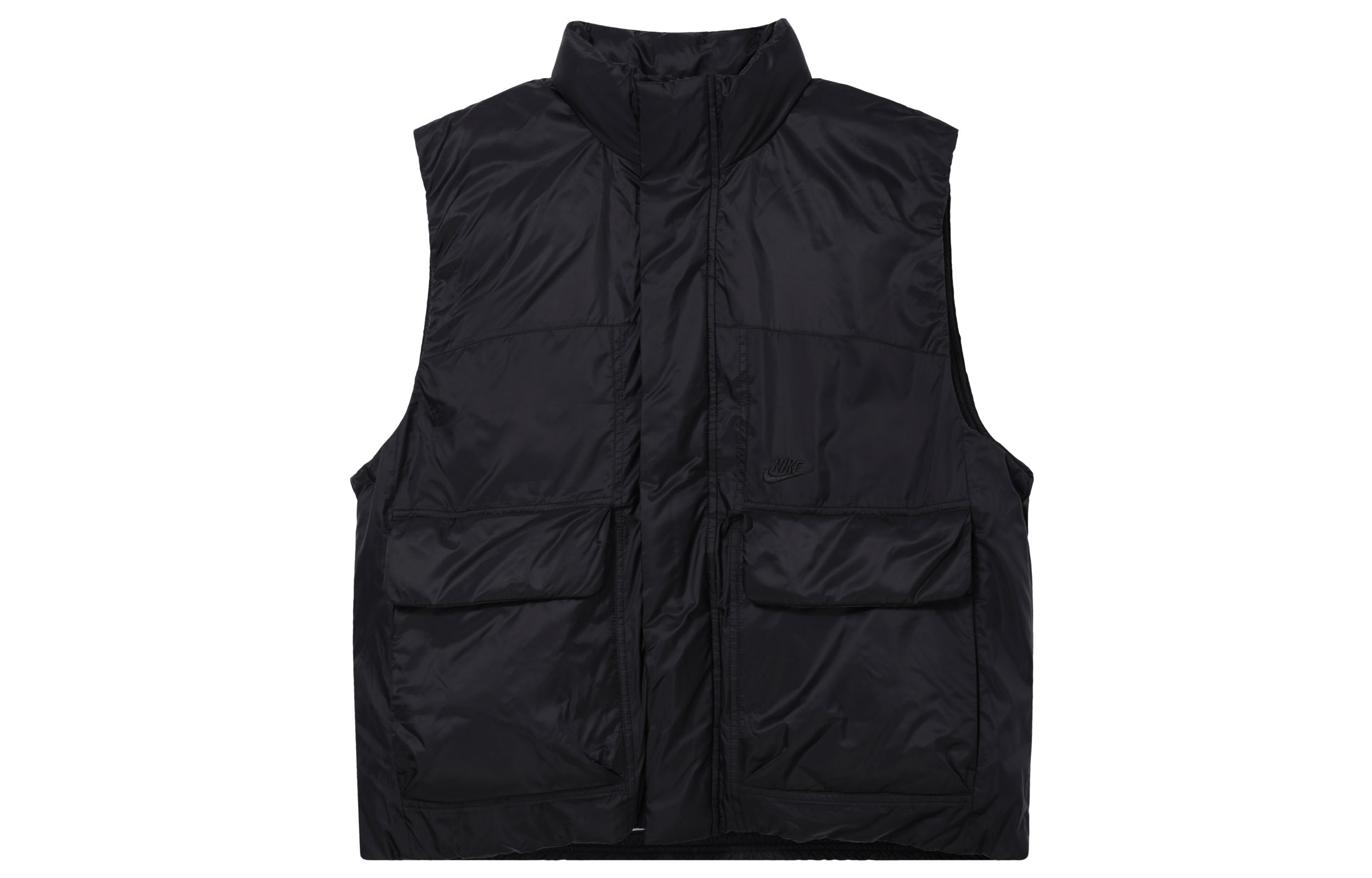 Nike Solid Color Zip-Up Vest Men’s Black DV9972-010