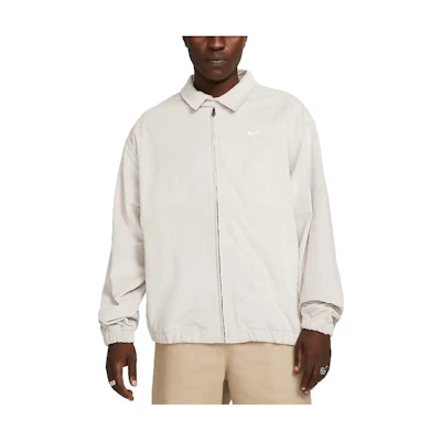 Nike Solid Logo Corduroy Retro Zip-Up Jacket White - US Edition DX9070-012