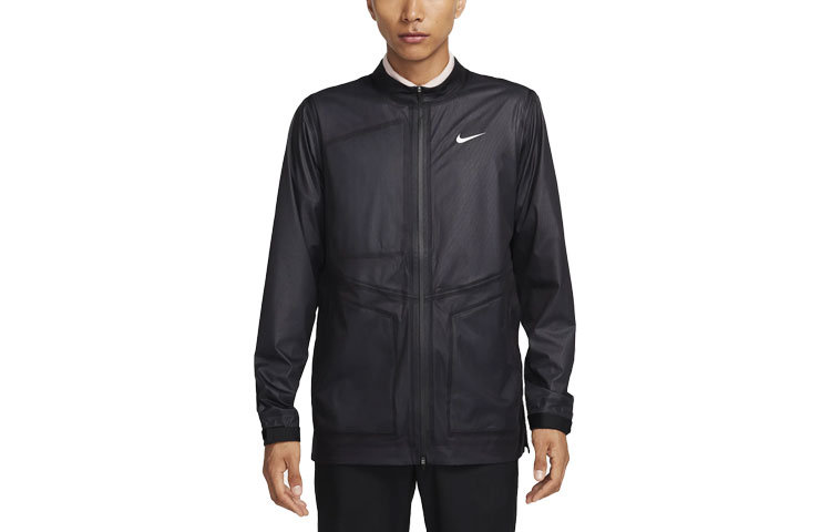 Nike Solid Logo Golf Jacket Black DZ5385-010