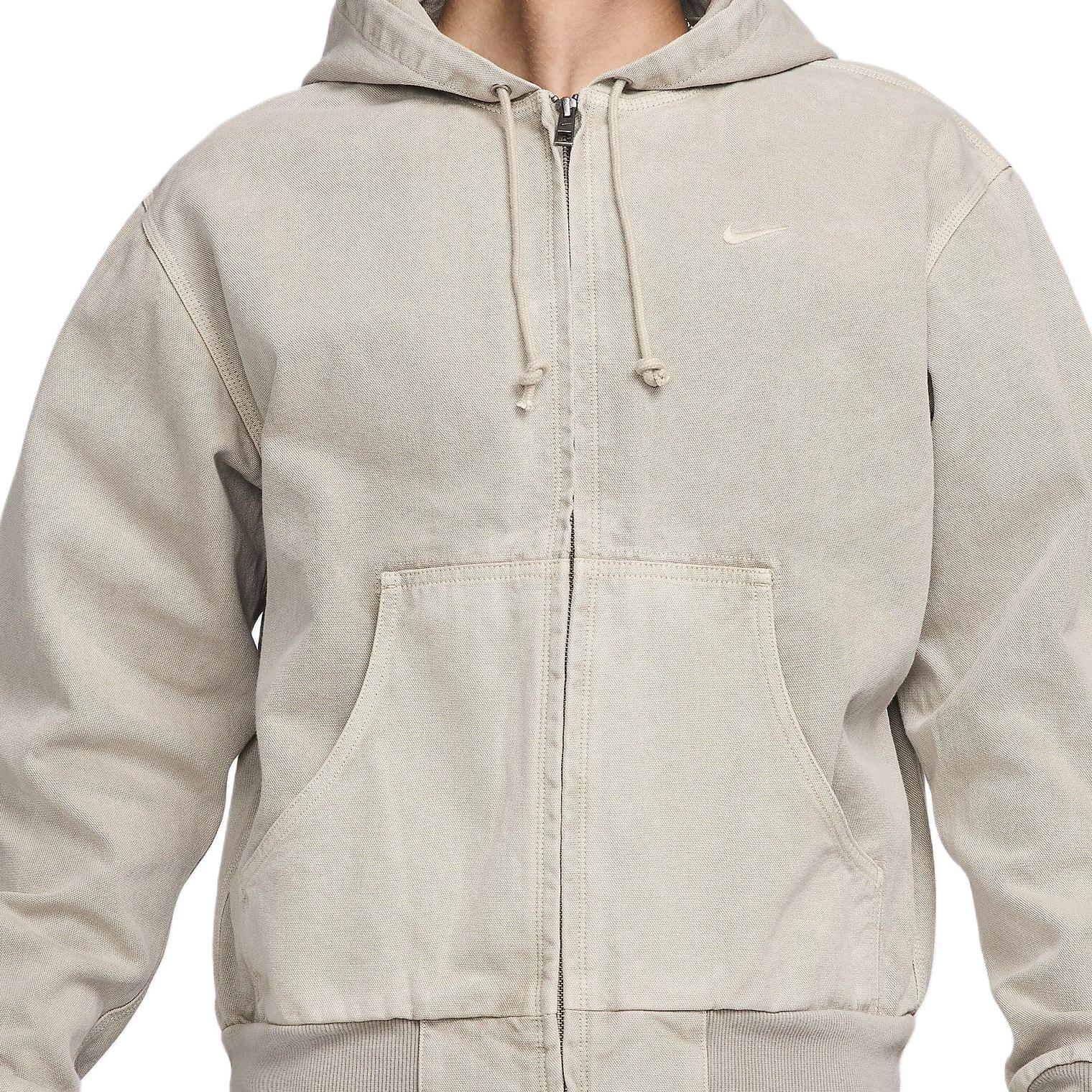 Nike Solid Logo Outdoor Sports Zip Hoodie Jacket Ironstone Grey FZ6576-014 圖 7