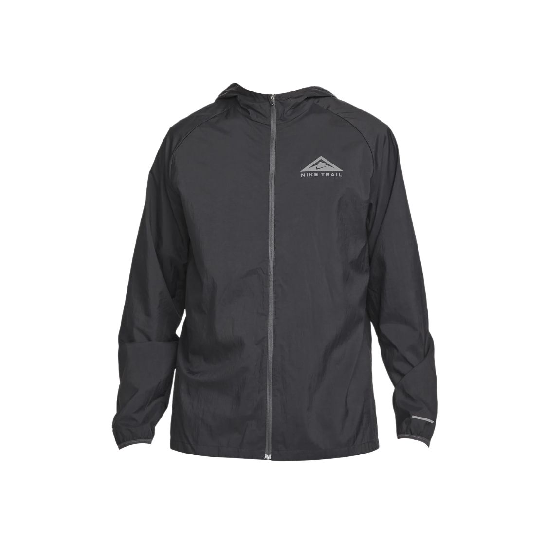 Nike Solid Logo Pocket Zip Hoodie Jacket Black DX6883-010