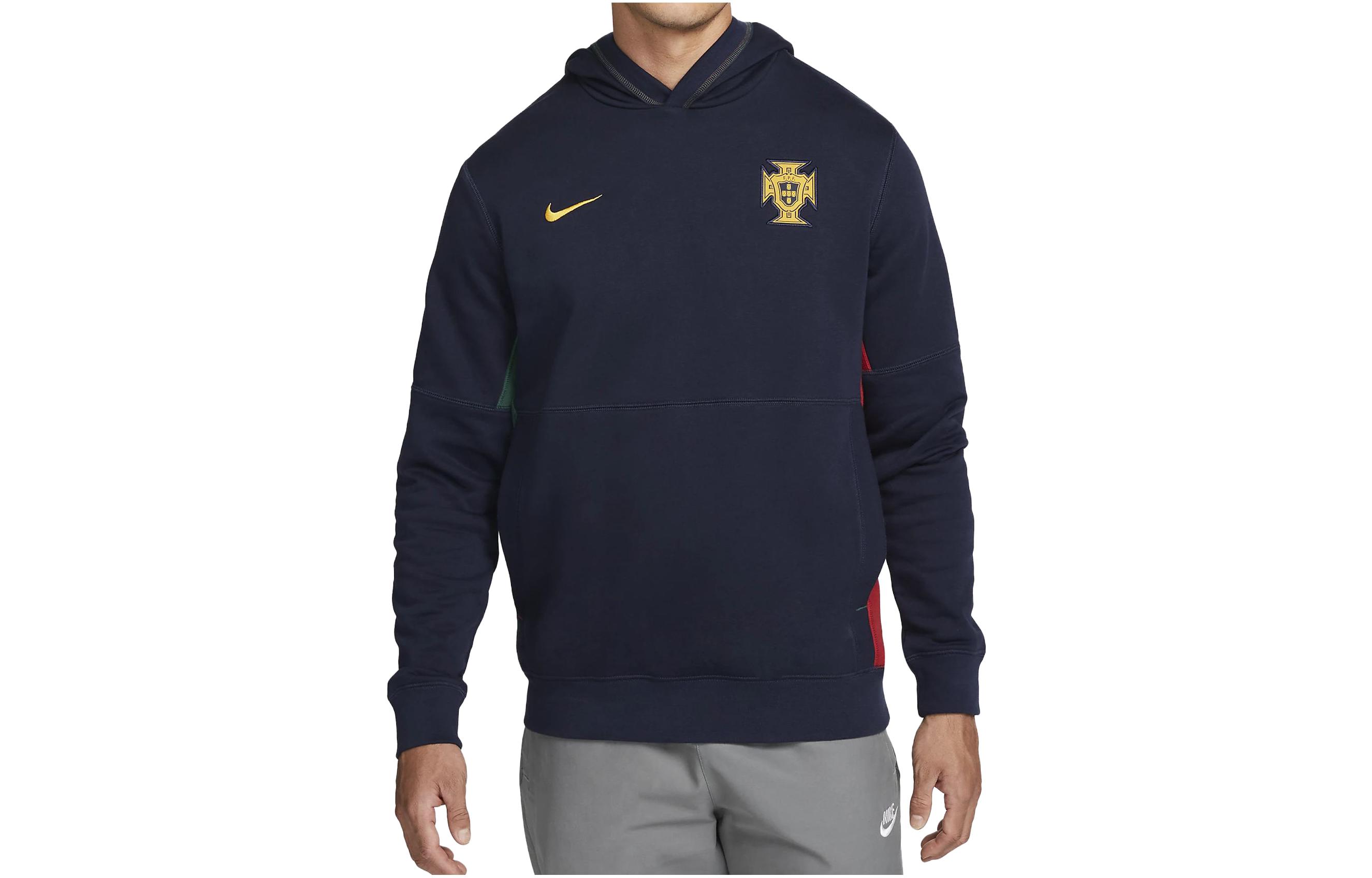 Nike Solid Logo Print Sweatshirt Deep Blue DH4826-451