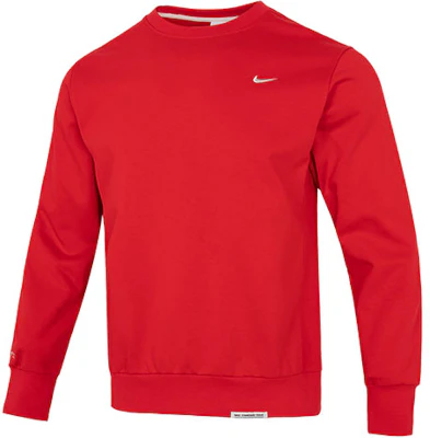 Nike Solid Logo Pullover Sweatshirt Red DQ5821-657 Buy Nike Solid Logo Pullover Sweatshirt Red DQ5821-657
