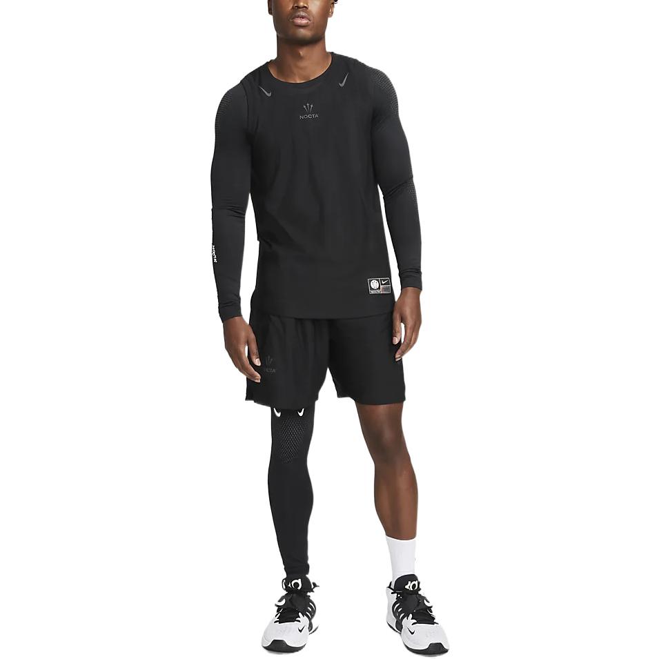 Details for Nike Celana Basket Slim Fit Satu Kaki Logo Solid Warna Hitam DN0003-010