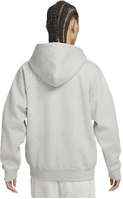 Nike Solo Swoosh 刺繡灰色拉鍊連帽外套 DR0404-063 Purchase Nike Solo Swoosh 刺繡灰色拉鍊連帽外套 DR0404-063