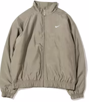 Nike Solo Swoosh Satin Bomber Jacket (Asia Sizing) Light Army