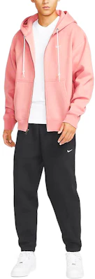 Nike Solo Swoosh Stardust Red Sudadera con Capucha Cremallera Chaqueta Casual DR0404-618 Shop Nike Solo Swoosh Stardust Red Sudadera con Capucha Cremallera Chaqueta Casual DR0404-618