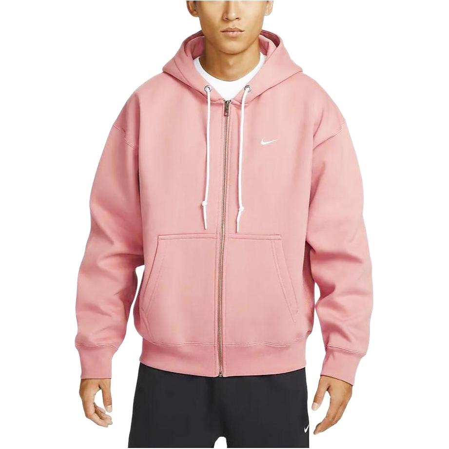Purchase Nike Solo Swoosh Stardust Red Sudadera con Capucha Cremallera Chaqueta Casual DR0404-618