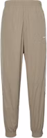 Nike Solo Swoosh Water-Resistant Woven Knit Pants Khaki/White FB8620-247 Nike Solo Swoosh Water-Resistant Woven Knit Pants Khaki/White FB8620-247