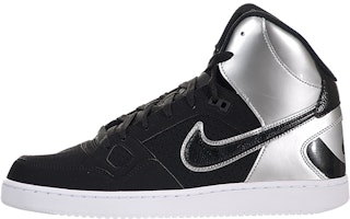 Nike Son of Force Mid 'Black Metallic Silver' 616281-005 Nike Son of Force Mid 'Black Metallic Silver' 616281-005