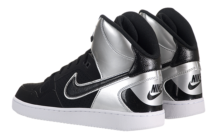 Lookbook Nike Son of Force Mid ''Schwarz Metallic Silber'' 616281-005