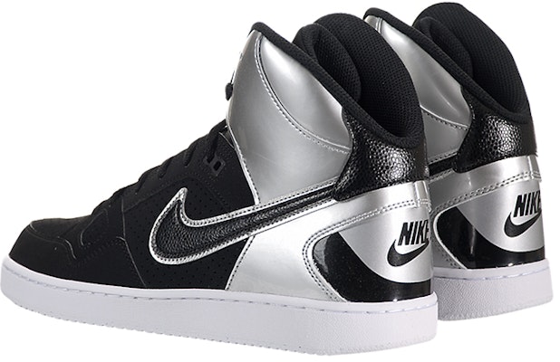 Nike Son of Force Mid 'Black Metallic Silver' 616281-005 Lookbook Nike Son of Force Mid 'Black Metallic Silver' 616281-005