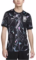 Nike South Korea 2024 Stadium Away Short Sleeve Soccer Jersey Black Mens. FJ4281-010 Nike South Korea 2024 Stadium Away Short Sleeve Soccer Jersey Black Mens. FJ4281-010