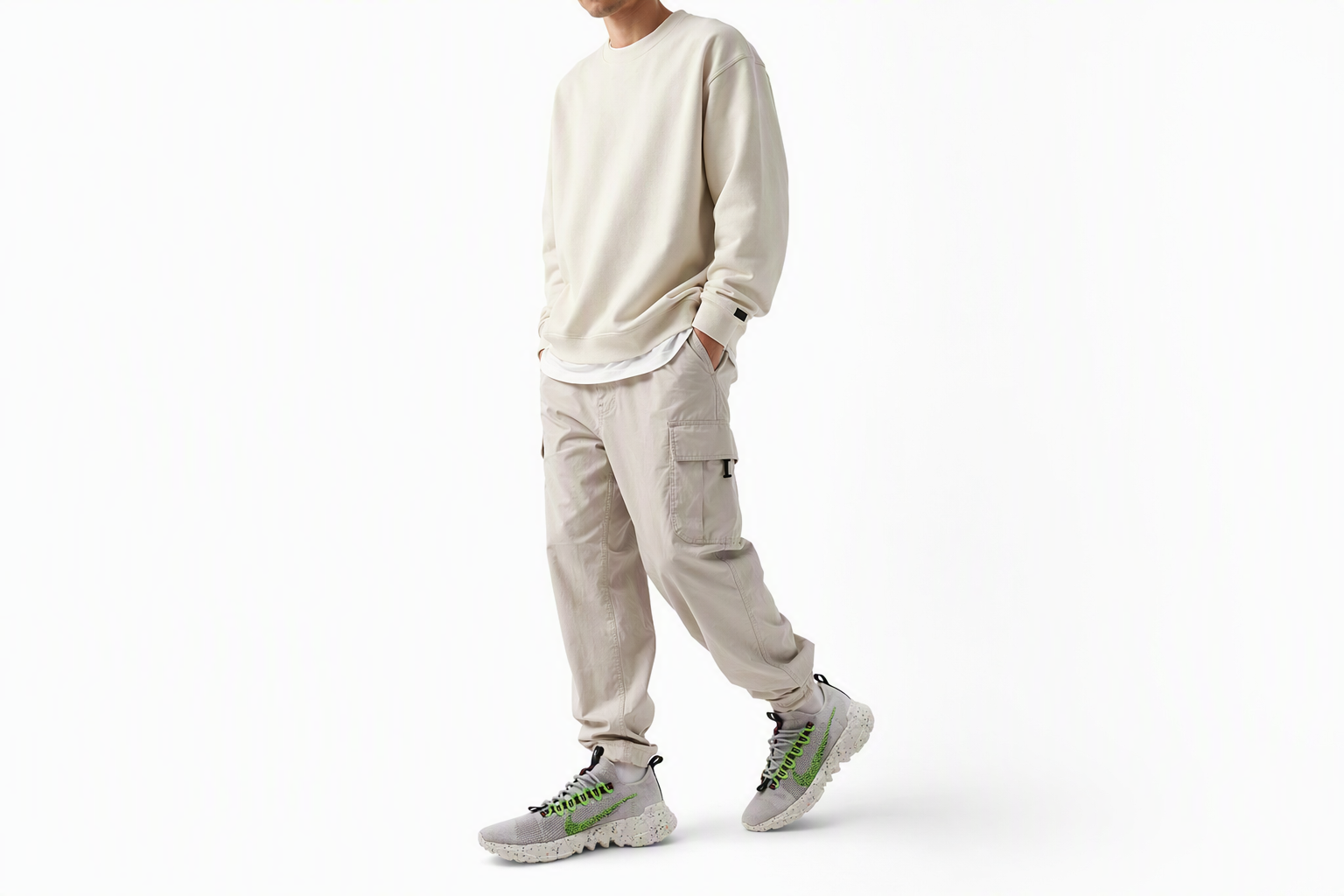 Order Nike Space Hippie 01 'Electric Green' DJ3056-004