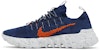 Nike Space Hippie 01 'Navy Orange' Lelaki/Kasut Streetwear DN0010-400