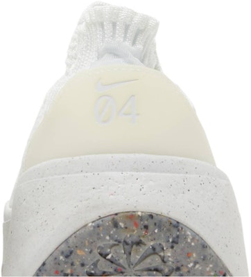 Nike Space Hippie 04 'Summit White Pure Platinum' Putih Platinum Tulen DQ2897-100 Sizing Nike Space Hippie 04 'Summit White Pure Platinum' Putih Platinum Tulen DQ2897-100