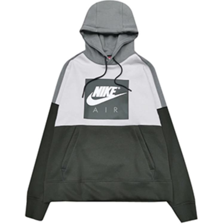 Nike Sports Casual Pullover Hoodie Grey Color AT5258-072