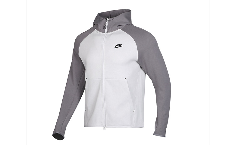 Nike Sports Logo Hoodie Jacket Dark Grey 928484-078