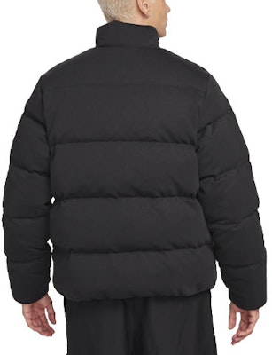 Nike Sportswear Black Puffer Jacket with Logo and Stand Collar. FB7854-010 Lookbook Nike Sportswear Black Puffer Jacket with Logo and Stand Collar. FB7854-010