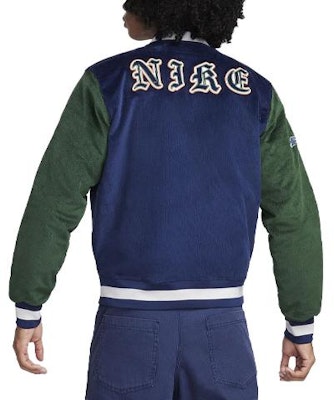 나이키 스포츠웨어 코듀로이 컬러블록 자수 재킷 네이비 블루 FQ6159-410 Lookbook 나이키 스포츠웨어 코듀로이 컬러블록 자수 재킷 네이비 블루 FQ6159-410