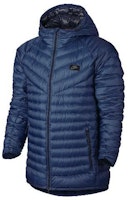 Nike Sportswear Hooded Down Jacket Blue 943373-423 Nike Sportswear Hooded Down Jacket Blue 943373-423